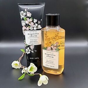 Bath & Body Works Magnolia Charm Body Wash and Lotion